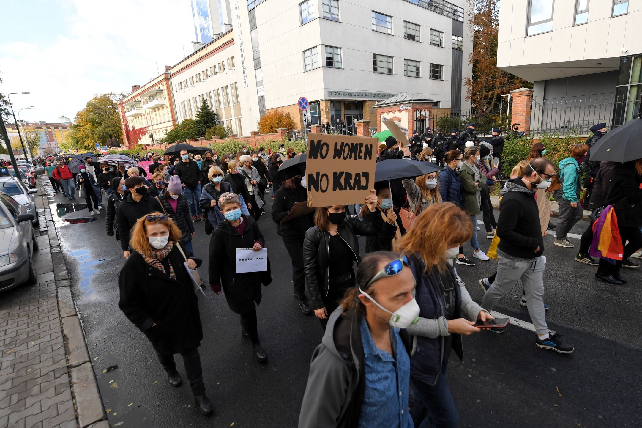 Protest w Warszawie. Podobne manifestacje odbywają się również w innych miejscach w Polsce