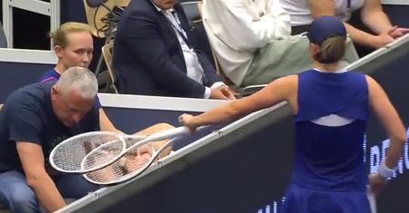 Tomasz Świątek nagrany. Kamery uchwyciły ojca Igi na trybunach