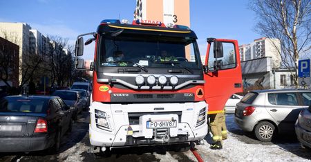 Wrocław. Pożar kamienicy w pobliżu Rynku. Dwie osoby poszkodowane