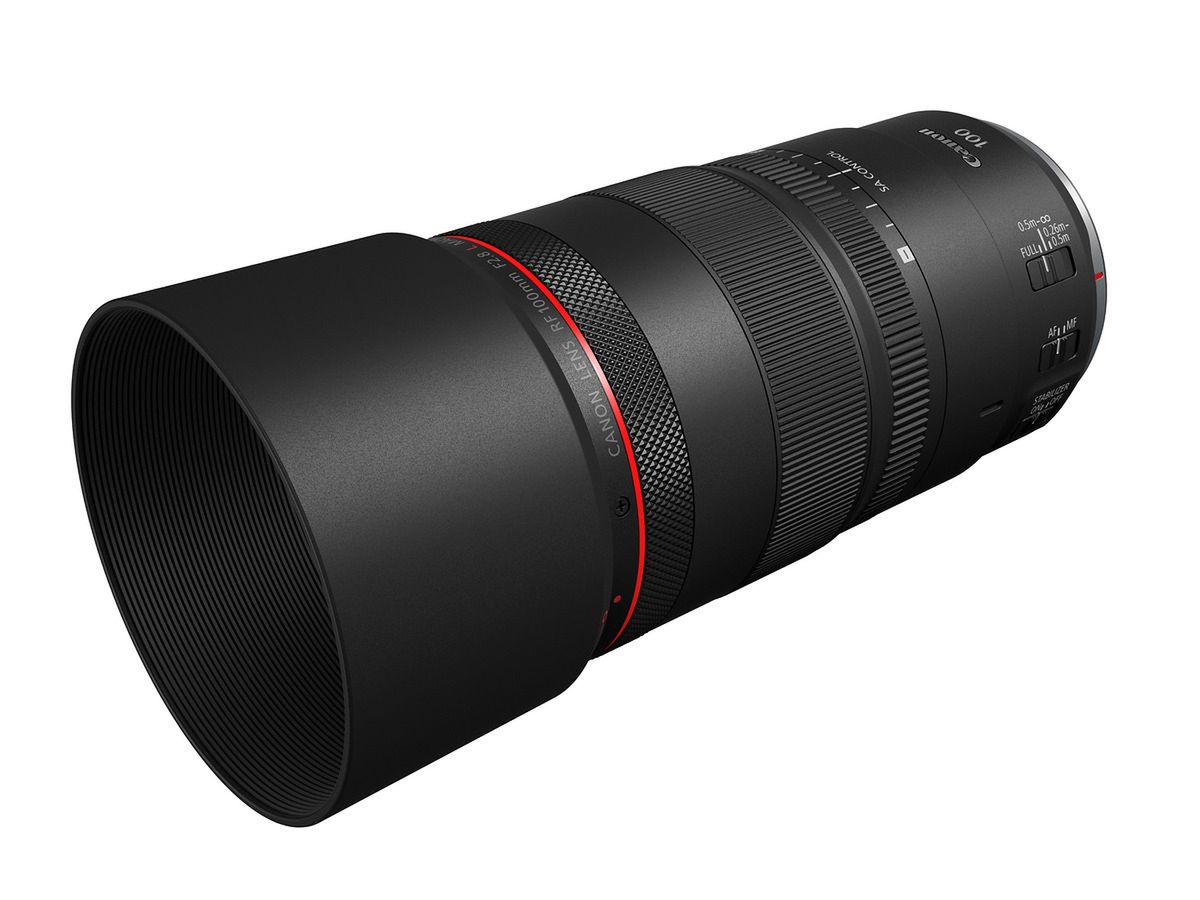 Canon RF 100 mm f/2.8L Macro IS USM ma pierścień do kontroli głębi ostrości 5