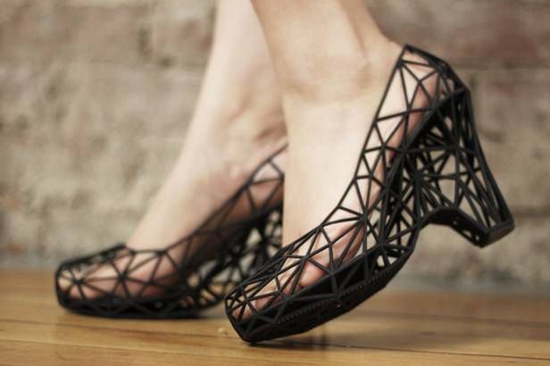 Buty strvct z drukarki 3D wyceniono na 900 dolarów (Fot. ContinuumFashion.com)