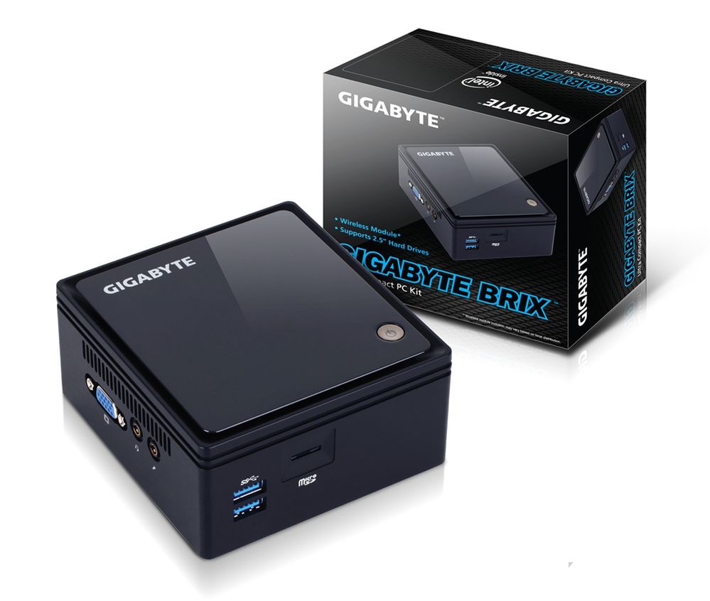 Gigabyte BRIX GB-BACE-3160: miniaturowy desktop za 500 złotych
