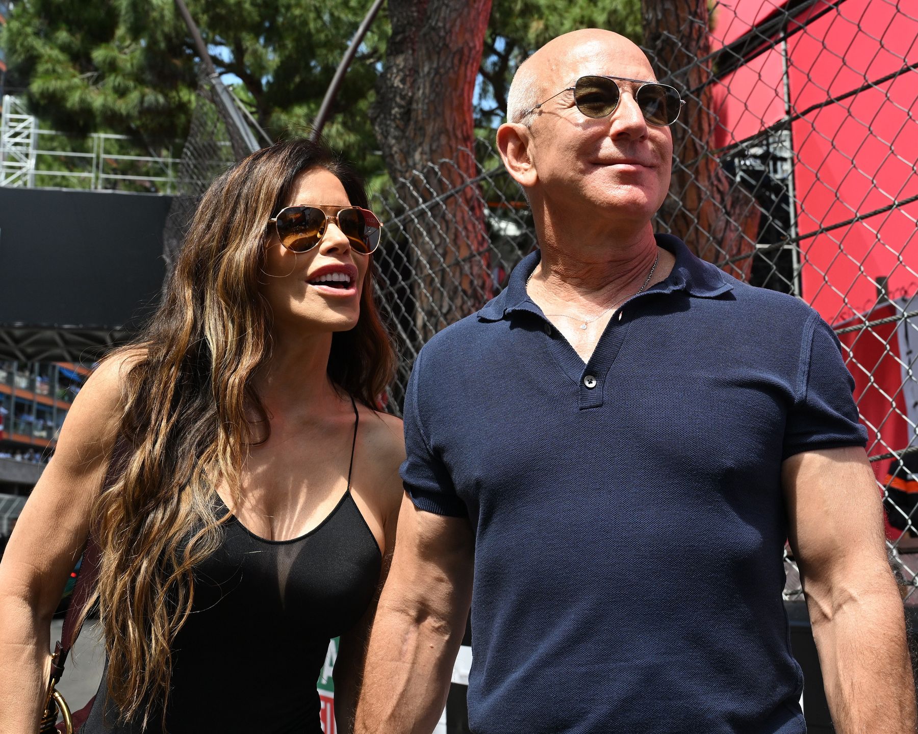 Jeff Bezos i Lauren Sanchez