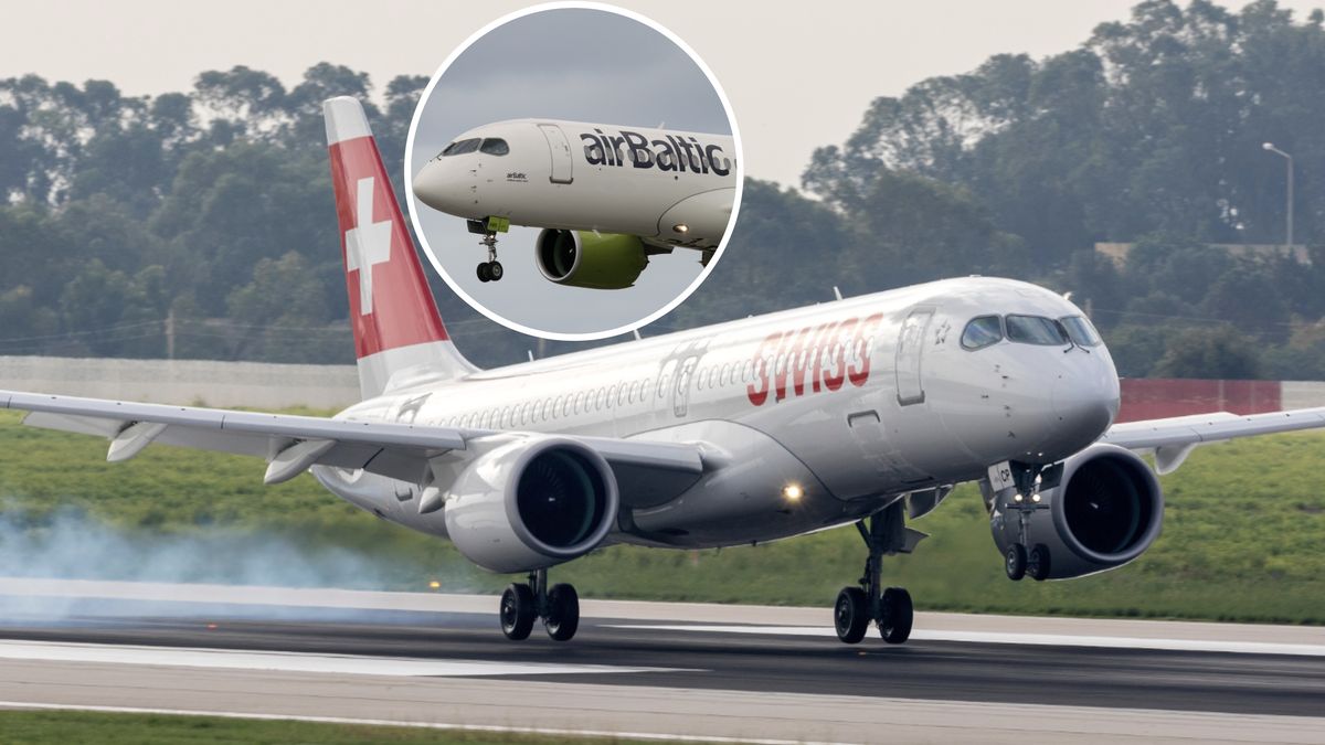 Swiss oraz airBaltic latają już Airbusami A220