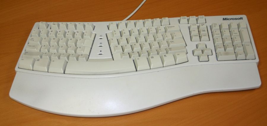 Microsoft Natural Keyboard, fot. Flickr.com