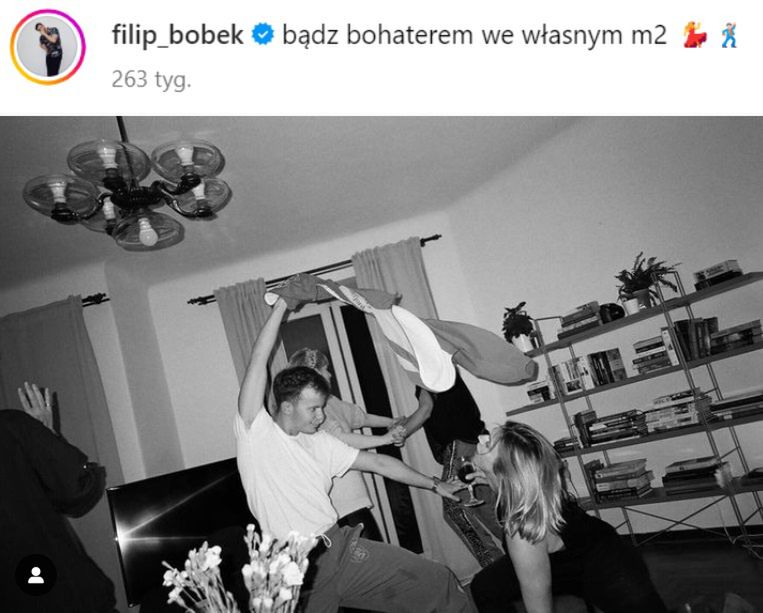 Mieszkanie Filipa Bobka