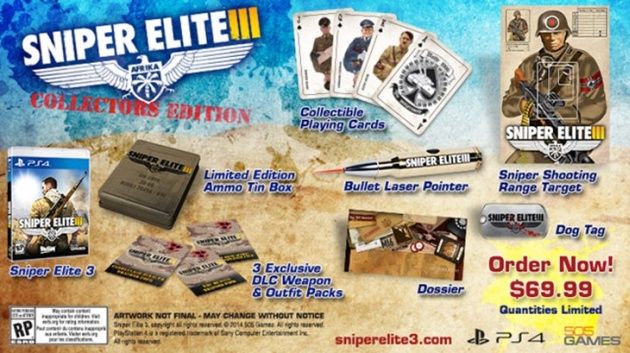 Sniper Elite 3 gra edycja kolekcjonerksa