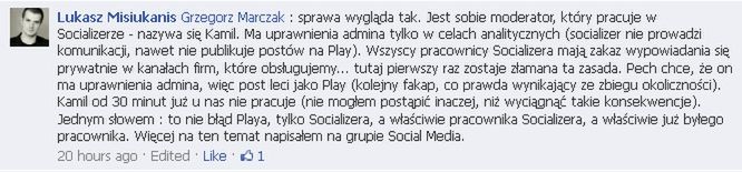 PR na Fejsie po polsku: wpadki adminów fanpage'u Playa i szefa AntyWebu 3