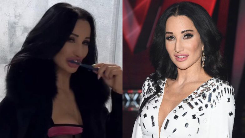 Justyna Steczkowska myje zęby na Instagramie 