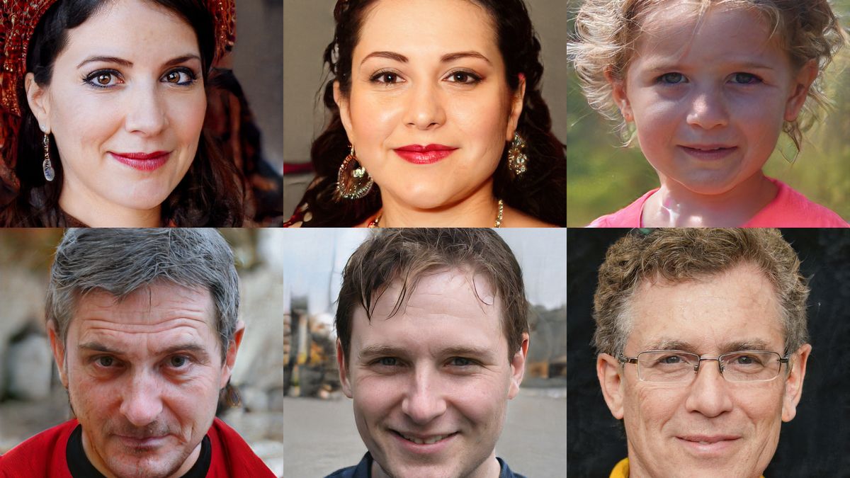 Twarze ludzi, którzy nie istnieją. Zostały stworzone przez sztuczną inteligencję 1