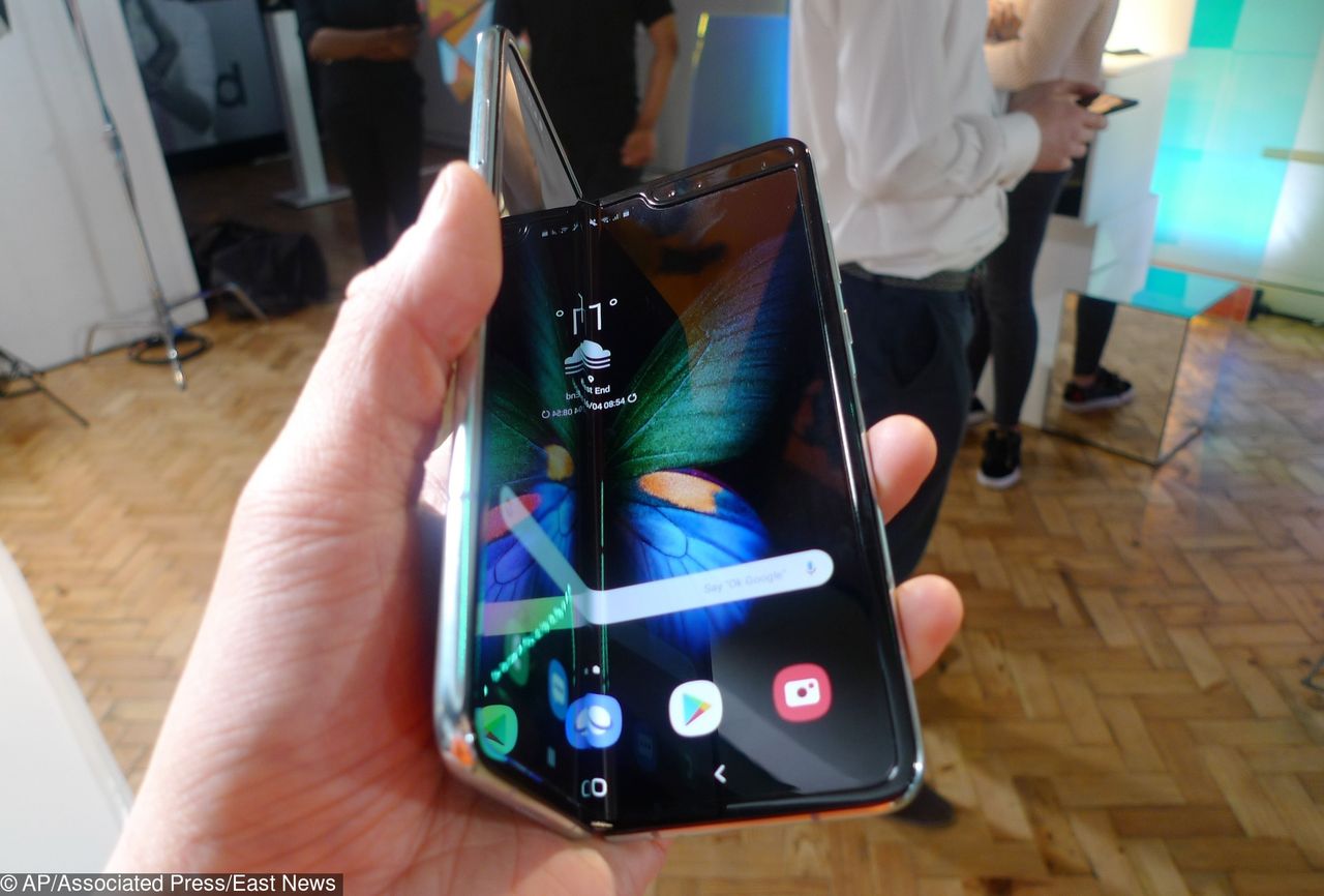 Samsung Galaxy Fold, źródło: AP/Associated Press/East News