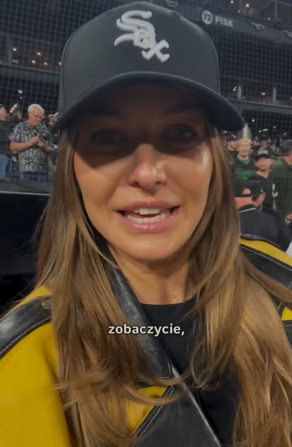 Rodzinny wypad Lewandowskich na mecz baseballa