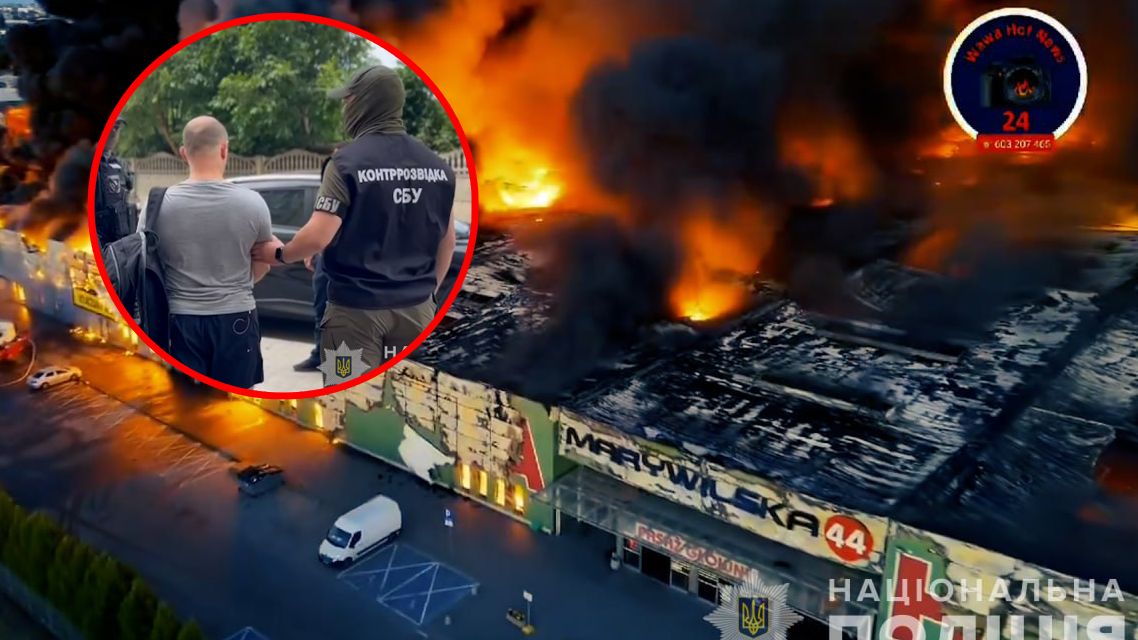 Policjanci z Ukrainy zatrzymali szajkę podpalaczy 