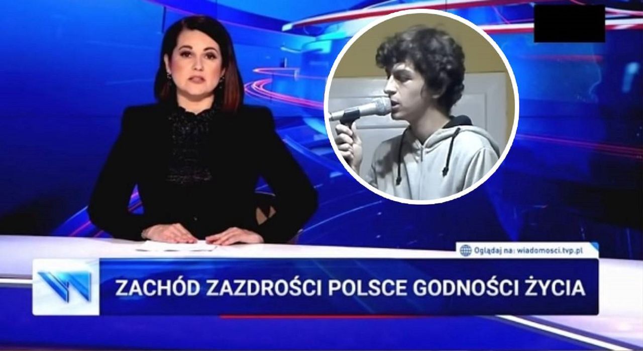 Stworzył piosenkę z pasków "Wiadomości". "Założenie było głównie komediowe"