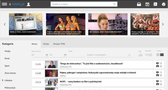 Agencja TVN z nową wersją serwisu X-news