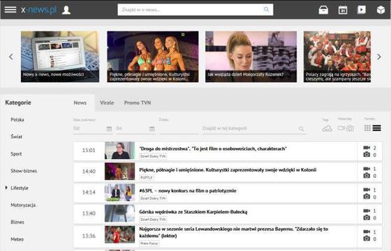 Agencja TVN z nową wersją serwisu X-news