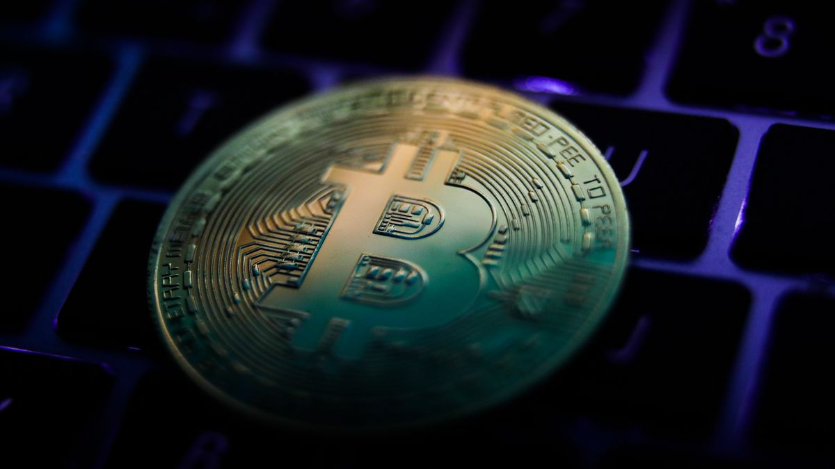 Representation of the Bitcoin cryptocurrency  is seen in this illustration photo taken in Poland on June 17, 2020 (Photo Illustration by Jakub Porzycki/NurPhoto via Getty Images)