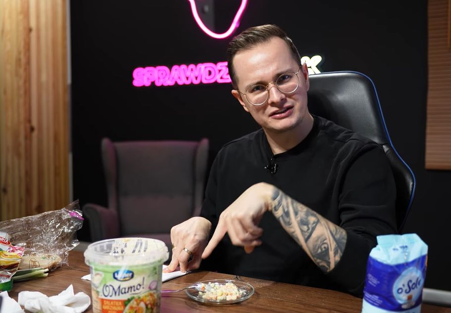 Youtuber sięgnął po gotowce