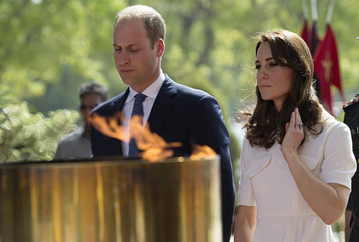 Książę William i księżna Kate. 