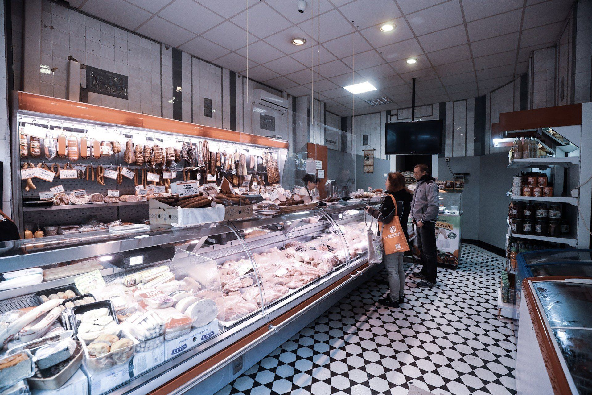 Sklep mięsny w Bytomiu ze zdobieniami sprzed stu lat