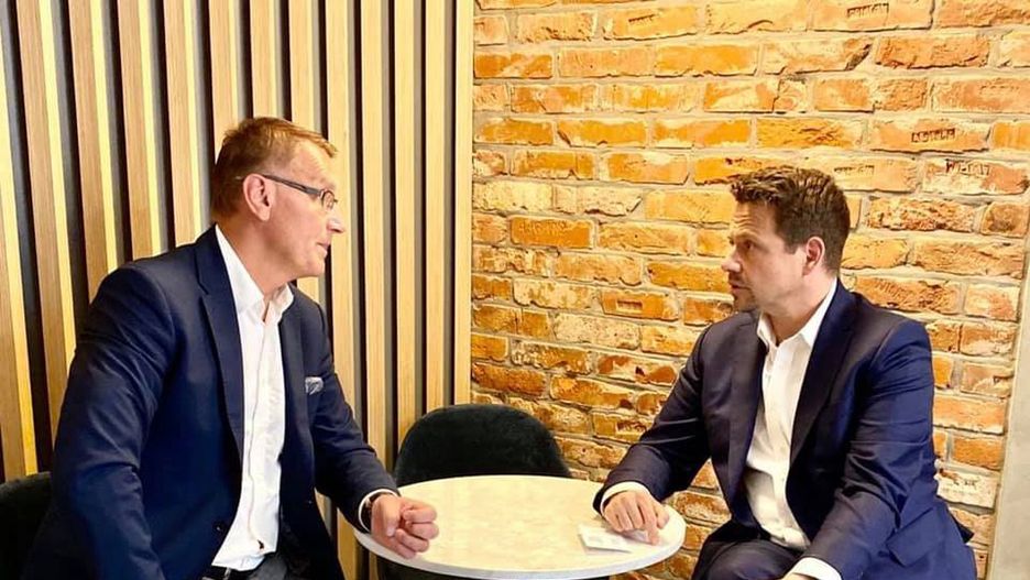 Wybory 2020. Wrocław. Rafał Trzaskowski spotkał się z Maciejem Stachowiakiem. "Zasługuje na sprawiedliwość"
