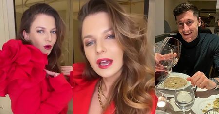 Odpicowana Anna Lewandowska relacjonuje RANDKĘ z Robertem (ZDJĘCIA)