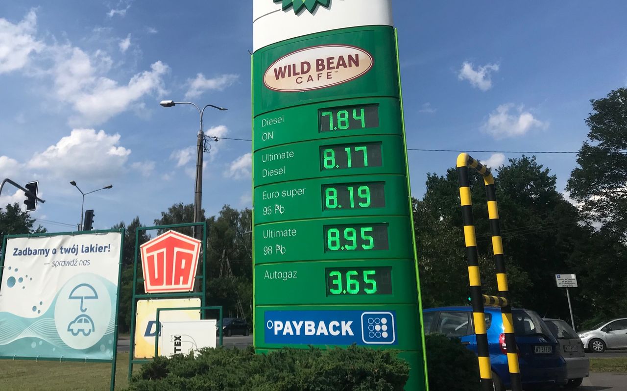 Prognozy cen paliw od 20 czerwca. Diesel idzie w kierunku 8 zł za litr