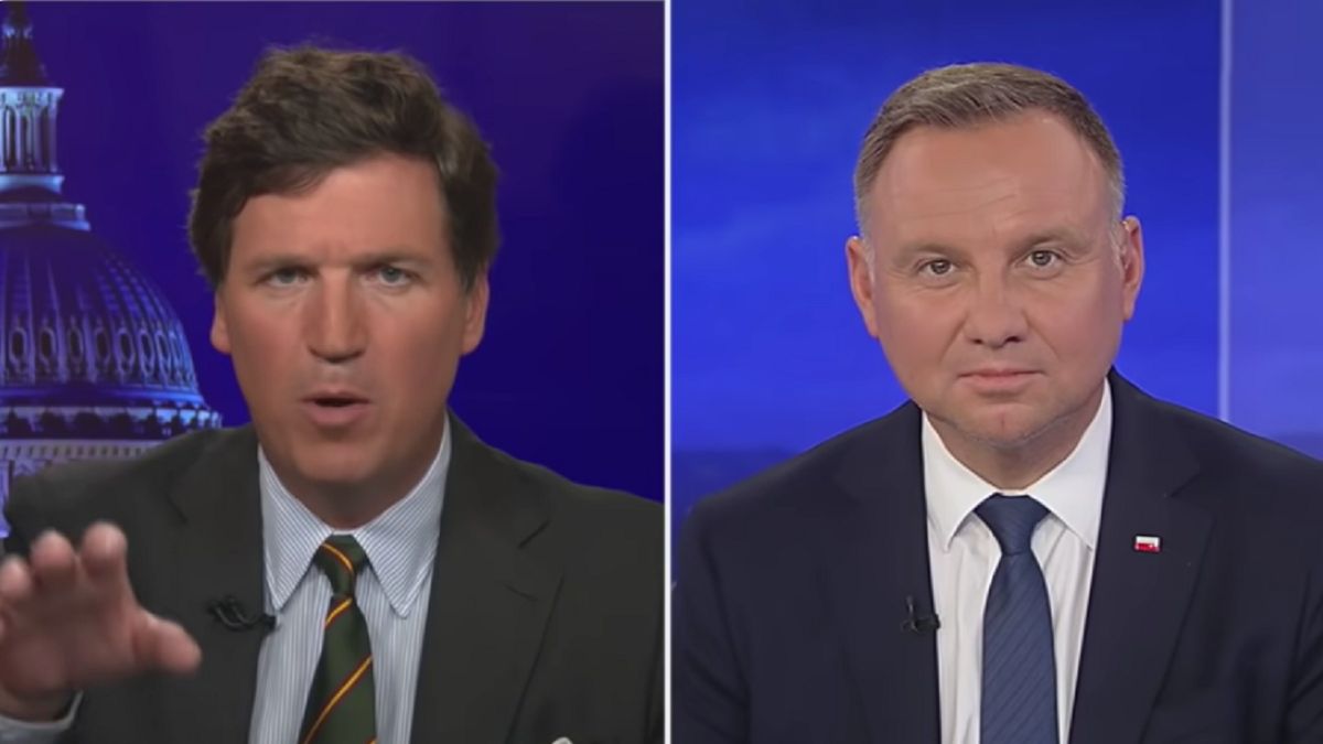 Andrzej Duda rozmawiał z konserwatywnym dziennikarzem w 2021 roku