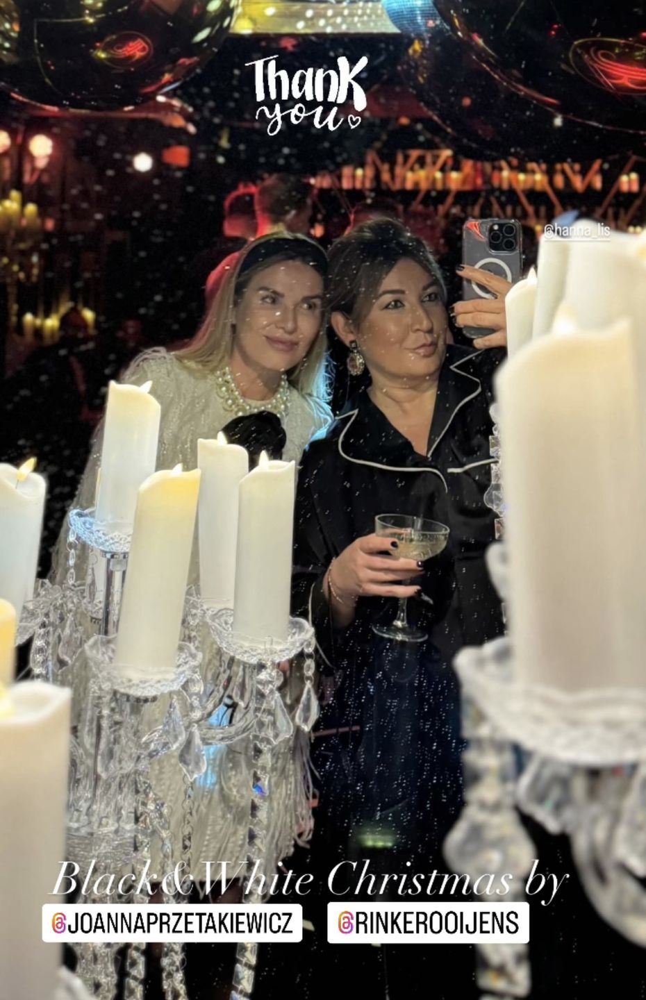 Tak wyglądało świąteczne przyjęcie Joanny Przetakiewicz 