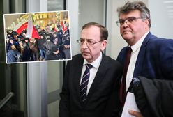 Ludzie zbierają się przed Pałacem. "W geście solidarności" [RELACJA NA ŻYWO]