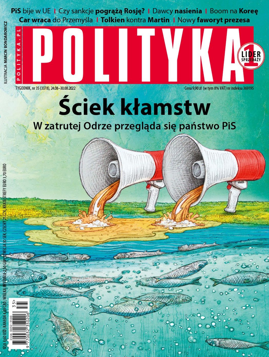 Okładka tygodnika "Polityka"