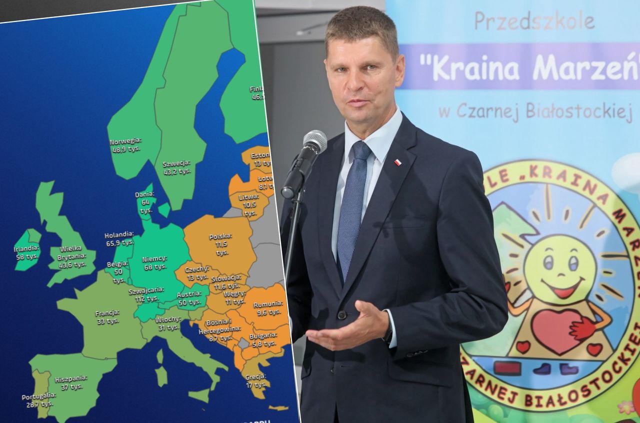 Nauczyciele stracili dystans. Uciekły im i pensje Polaków, i zagranicznych kolegów