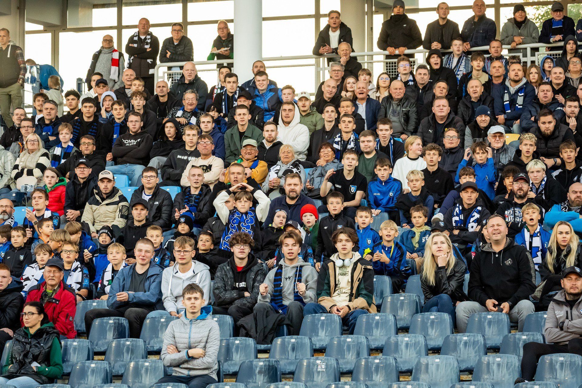 Zawisza Bydgoszcz bardzo dobrze zaprezentował się na tle pierwszoligowego GKS Tychy. Kibice niebiesko-czarnych byli bardzo zadowoleni