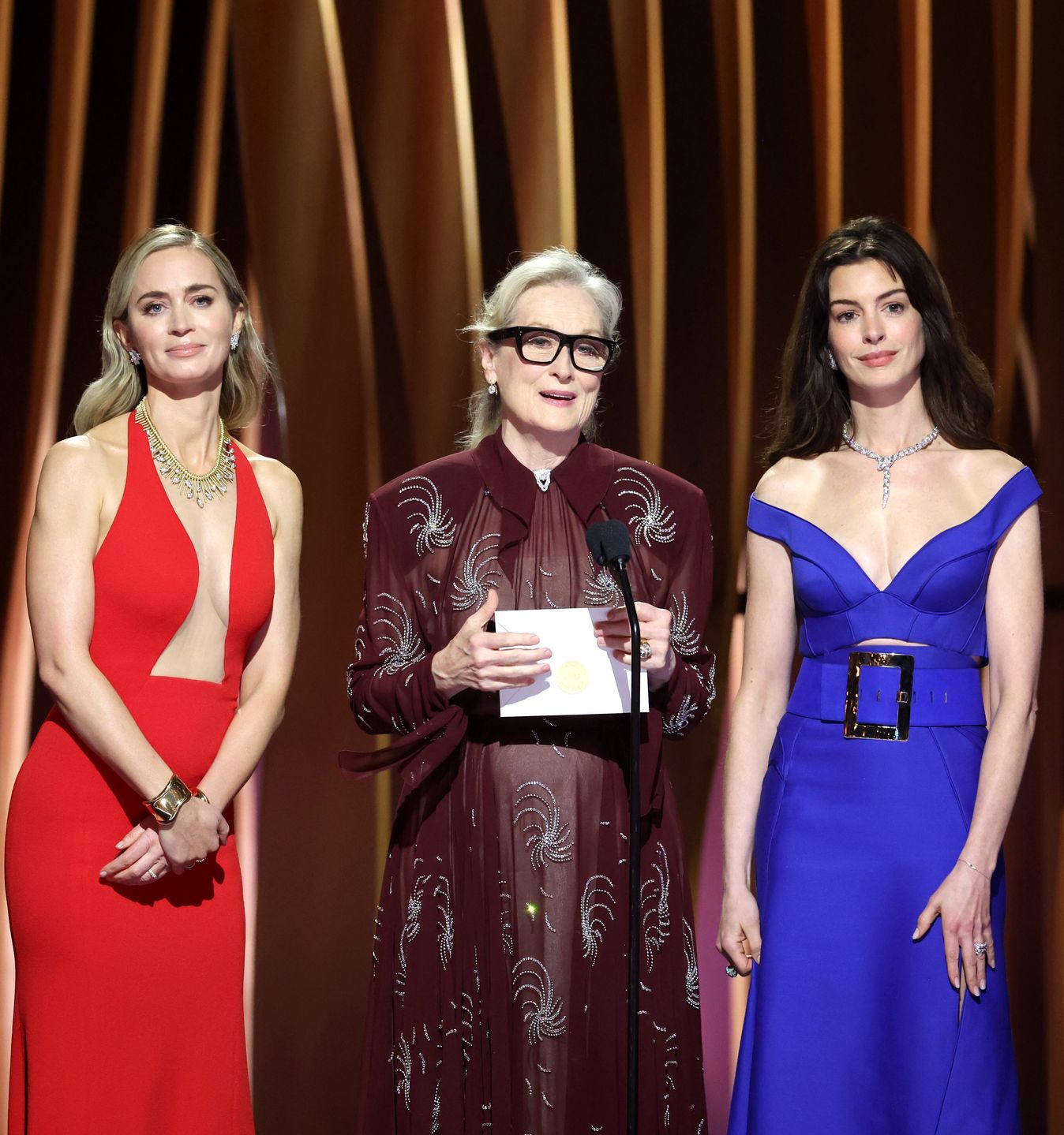 Meryl Streep, Anne Hathaway i Emily Blunt 