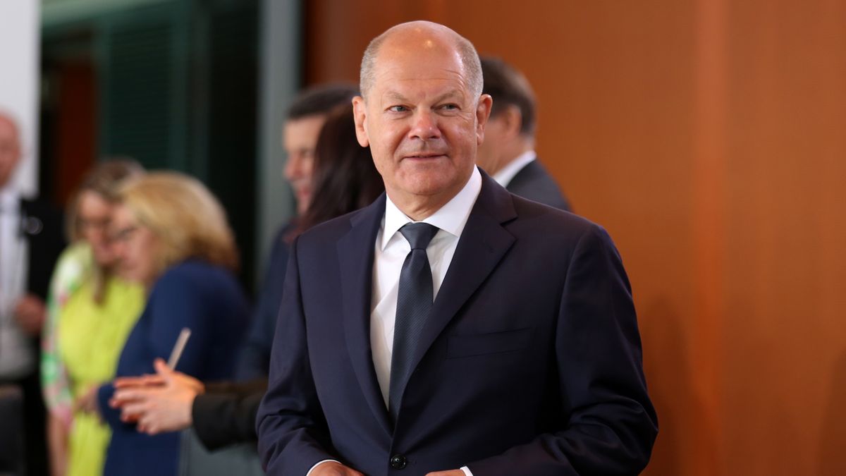 Kanclerz Niemiec Olaf Scholz