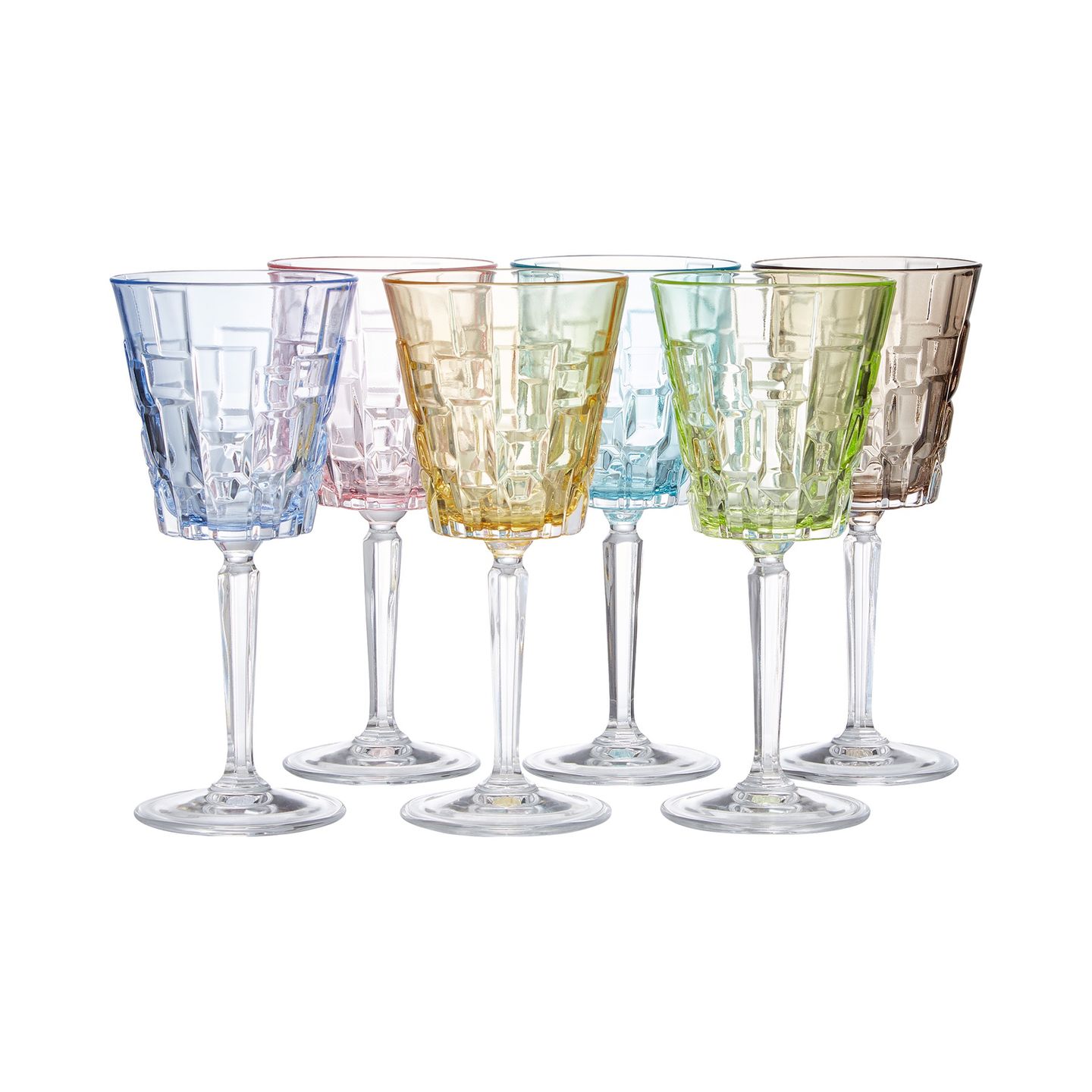 TK Maxx - kolorowe kieliszki. 