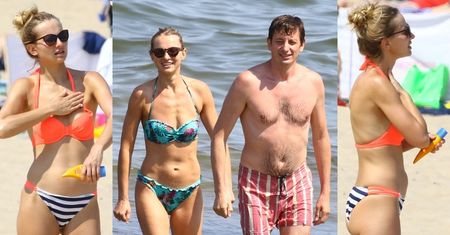 Szczupła Joanna Moro wypoczywa z rodziną nad morzem (ZDJĘCIA)