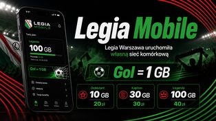 Legia Warszawa uruchomiła własną sieć komórkową. Tak działa Legia Mobile