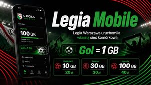 Legia Warszawa uruchomiła własną sieć komórkową. Tak działa Legia Mobile