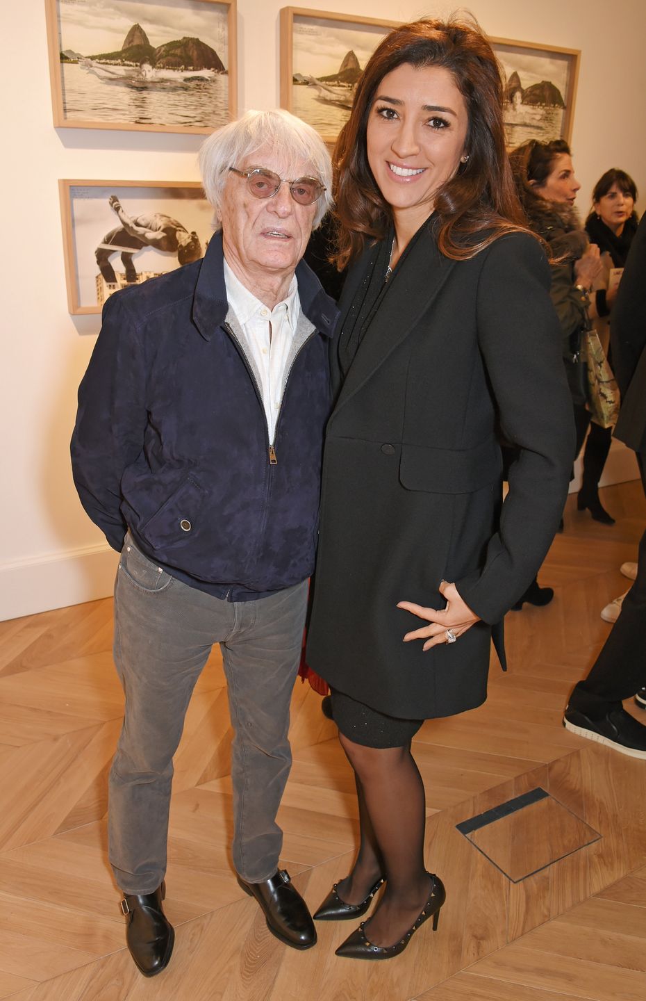 Bernie Ecclestone i Fabiana Fosi