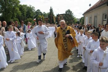 Pierwsza Komunia Święta w Bazylice Mniejszej w Krotoszynie