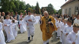 Pierwsza Komunia Święta w Bazylice Mniejszej w Krotoszynie