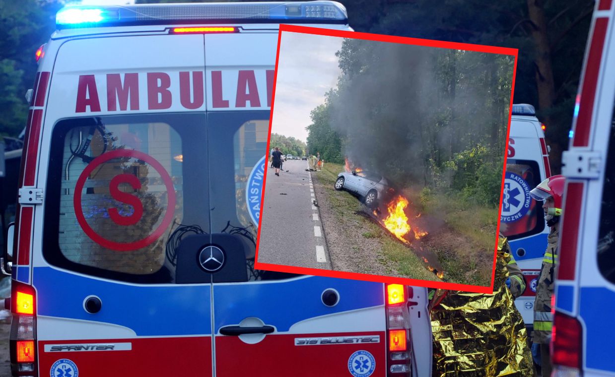 Śmiertelny wypadek w okolicy Pionek / Zdj. Twój Radom