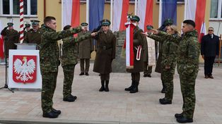Przemyśl: 40 nowych funkcjonariuszy BiOSG złożyło ślubowanie