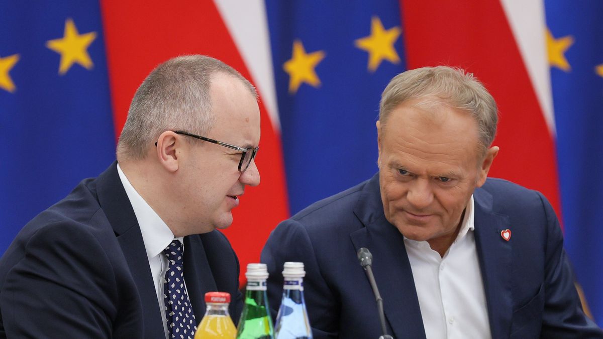 Adam Bodnar i Donald Tusk