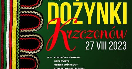 Dożynki w Krzczonowie 2023. Gwiazda wieczoru zespół Skaner