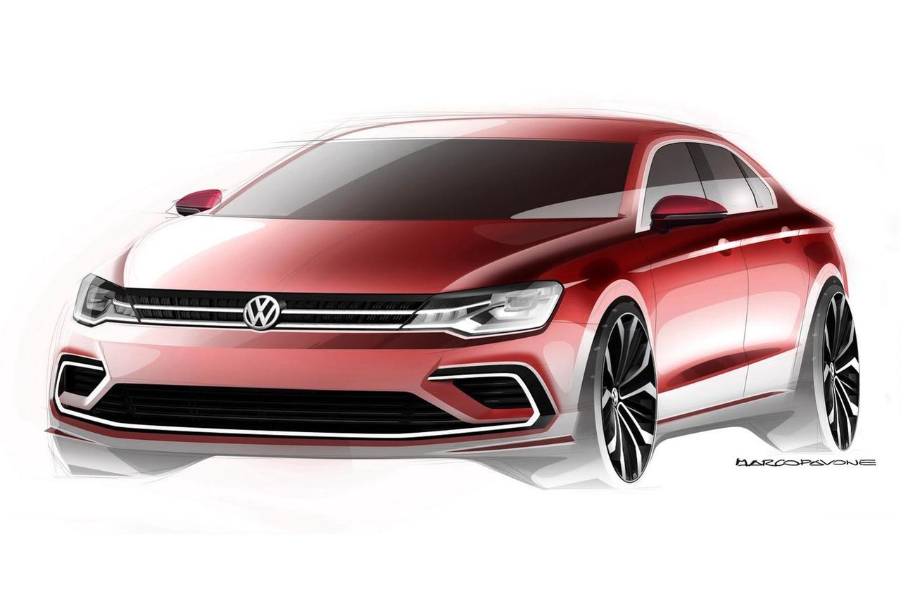Volkswagen New Midsize Coupé