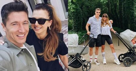 Anna i Robert Lewandowscy zafundowali córkom wózki za ponad 7 tysięcy złotych