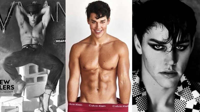 Noah Beck w szpilkach i makijazu