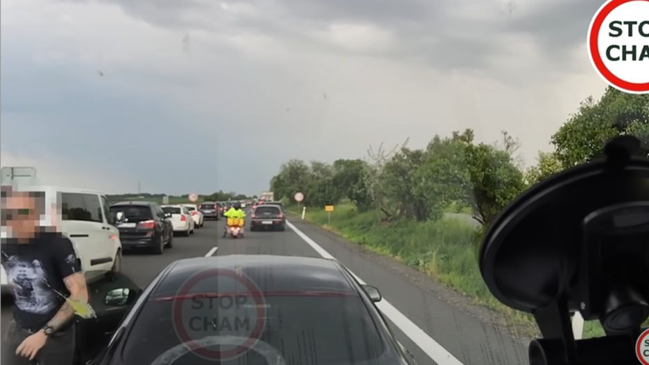 Skandaliczne zachowanie kierowcy BMW